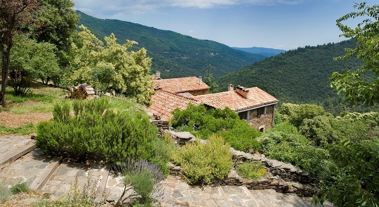 Le Mas du Coupétadou, un havre de paix dans le Parc national des Cévennes. 