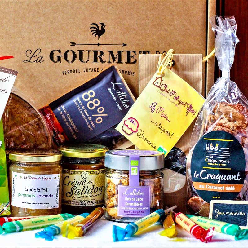 La BOX GOURMANDE SUCRÉE du TERROIR par la Gourmet Box