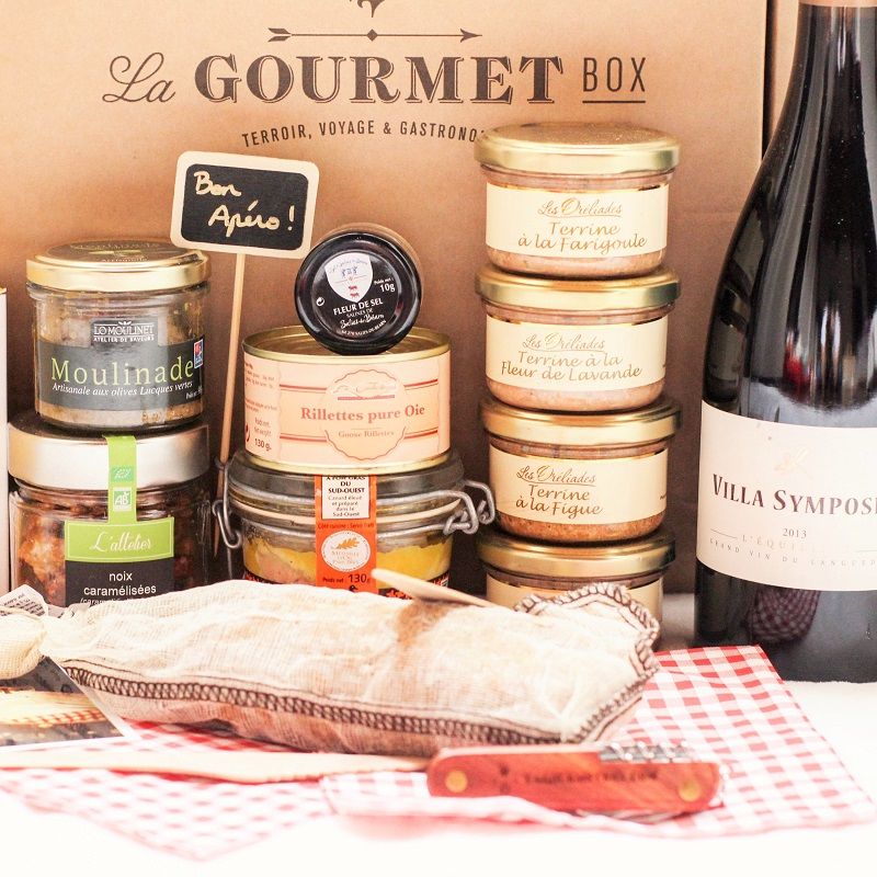 Les tentations des gourmets - Vins, foie gras & tartinables