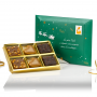 L’ENVELOPPE DE NOËL SURPRISE GARNIS D’UN ASSORTIMENT DE DELICIEUX CHOCOLATS NOIR, LAIT ET BLOND AU PRALINE