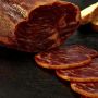 Lomo (filet mignon) de bellota 100 % ibérique. «Pata Negra» (étiquette noire, la qualité la plus haute) (150 - 200 G)