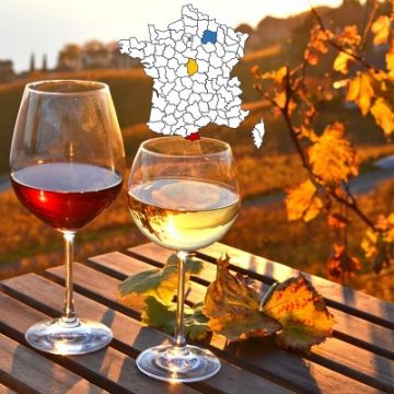 Coffret cadeau vins Bulles Blanc Rouge par La Gourmet Box 