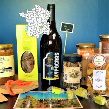 The Auvergne region Gourmet hamper, Puy-en-Velay gastronomy