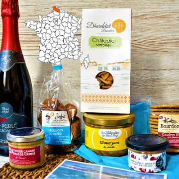 The North of France gastronomy gourmet gift hamper