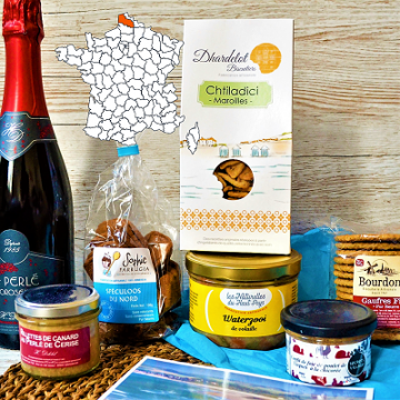 Franzözische GourmetBox-set aus der Nord-Pas-De-Calais