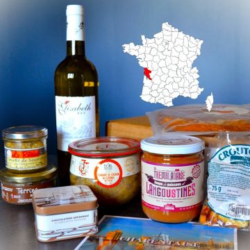 Cofanetto gastronomico dalla Charente-Maritime