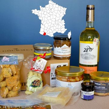 Coffrets cadeaux gourmands La Maison Riopèdre à offrir à vos