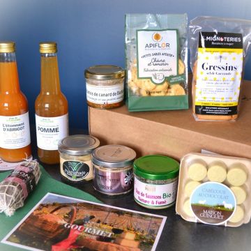 Pork-free and alcohol-free gourmet hamper