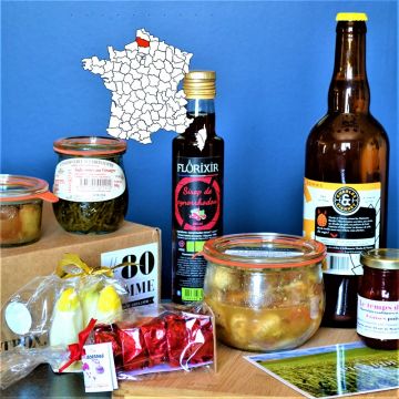 French Gourmet basket from the Picardy Region