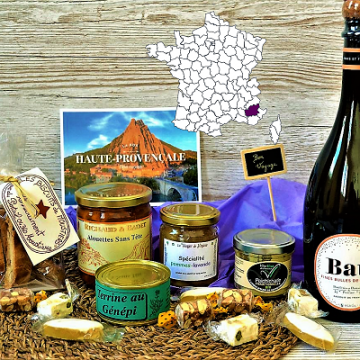 Panier gourmand de Provence, délices des Alpes-de-Haute-Provence par La Gourmet Box