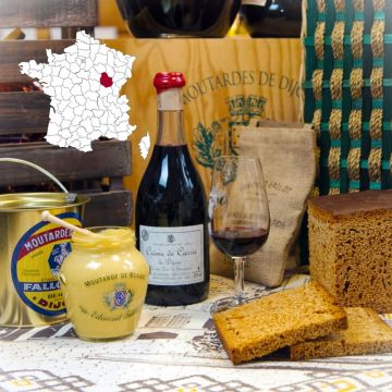 Cestino natalizio borgognone dalla Côte d'Or