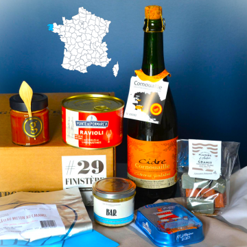 Bretonischer Feinschmeckerkorb aus dem Finistère