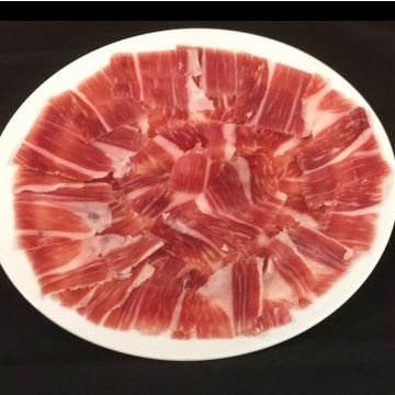 ONE PACKAGE OF IBERIAN PALETA DE BELLOTA (ACORN-FED CURED FORELEG HAM), SLICED (100 G)