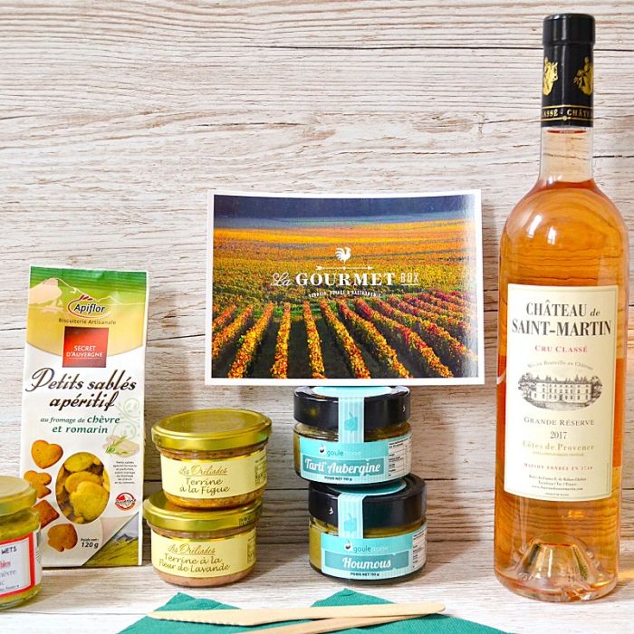 coffret apéritif de provence