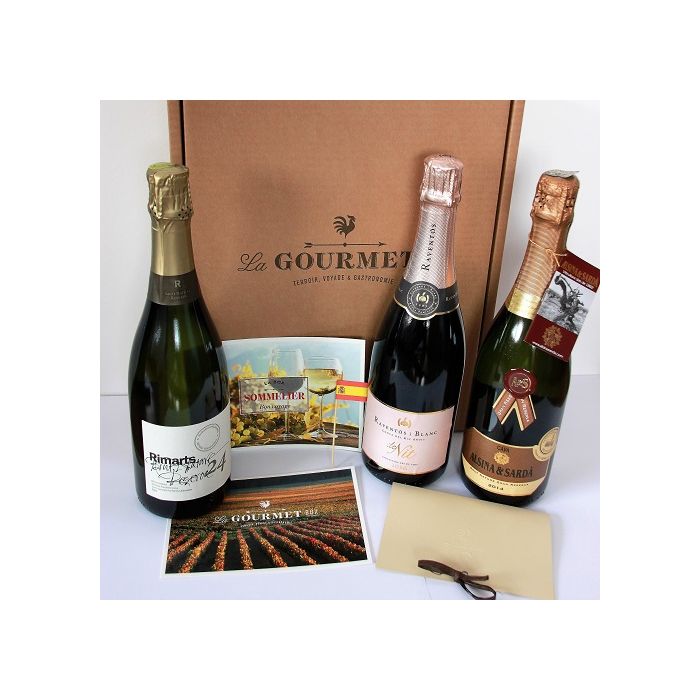 coffret dégustation de Cava