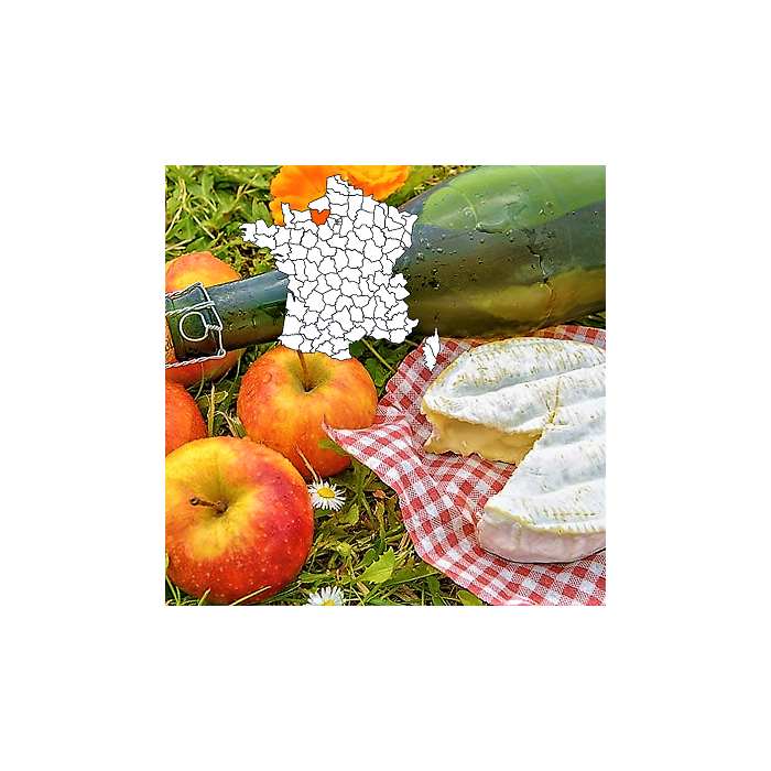 Coffret cadeau gourmand Normandie par La Gourmet Box