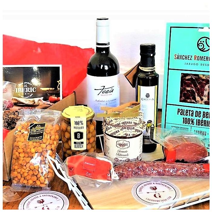 Cestino Gastronomico Spagnolo Iberico 