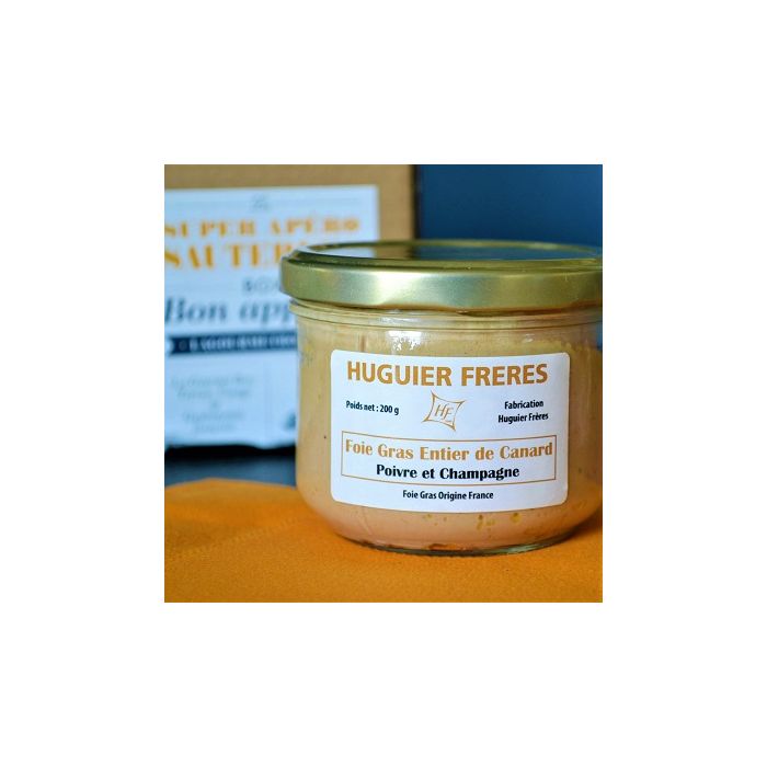Coffret Grande Dégustation de Foie-Gras artisanaux et Sauternes