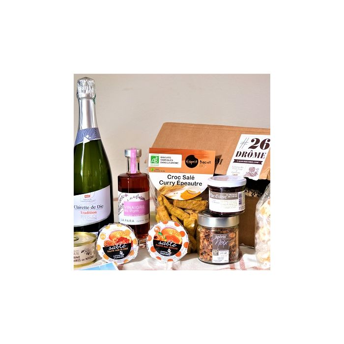 Feinschmecker-Korb der Drôme von La Gourmet Box