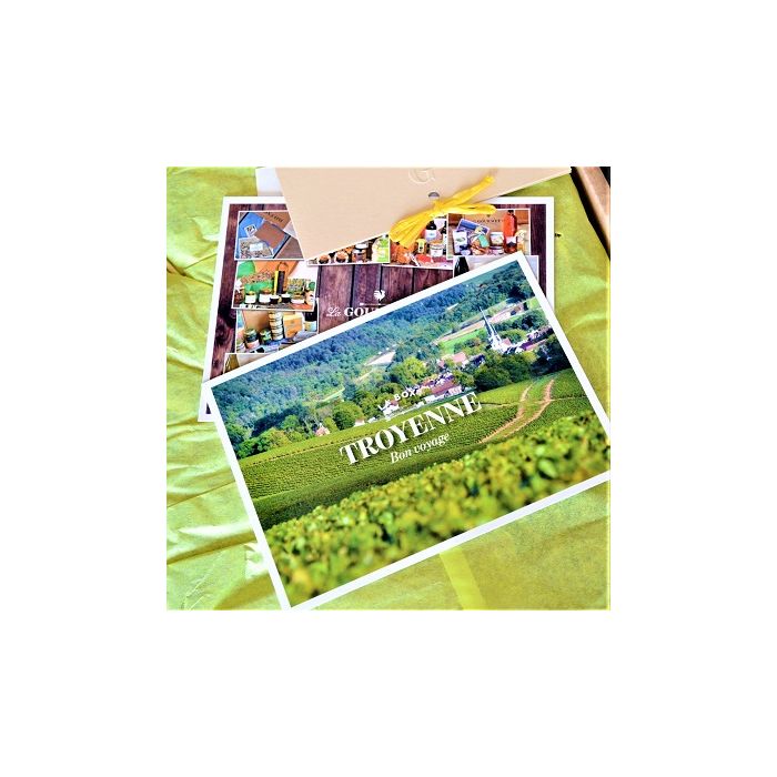 The Champagne Gourmet hamper, gastronomy of the Aube region