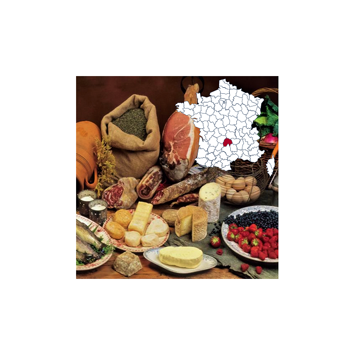 Coffret cadeau gourmand du Cantal par La Gourmet Box