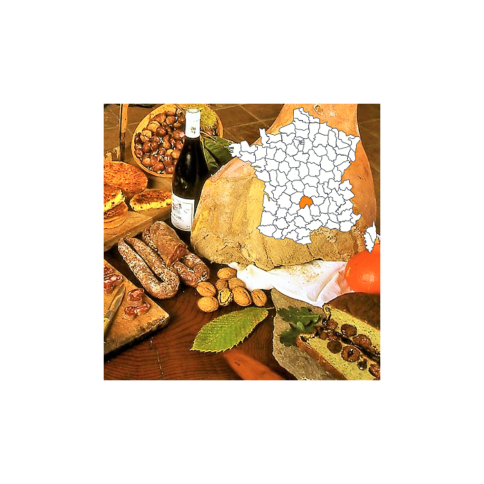 Coffret cadeau gourmand du Cantal par La Gourmet Box