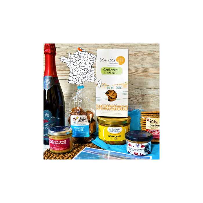 Panier Cadeau Le Gourmet– Panier Garni Nord - Coffret Cadeau Nord - Panier  Cadeau Nord - Panier Garni Ch'ti