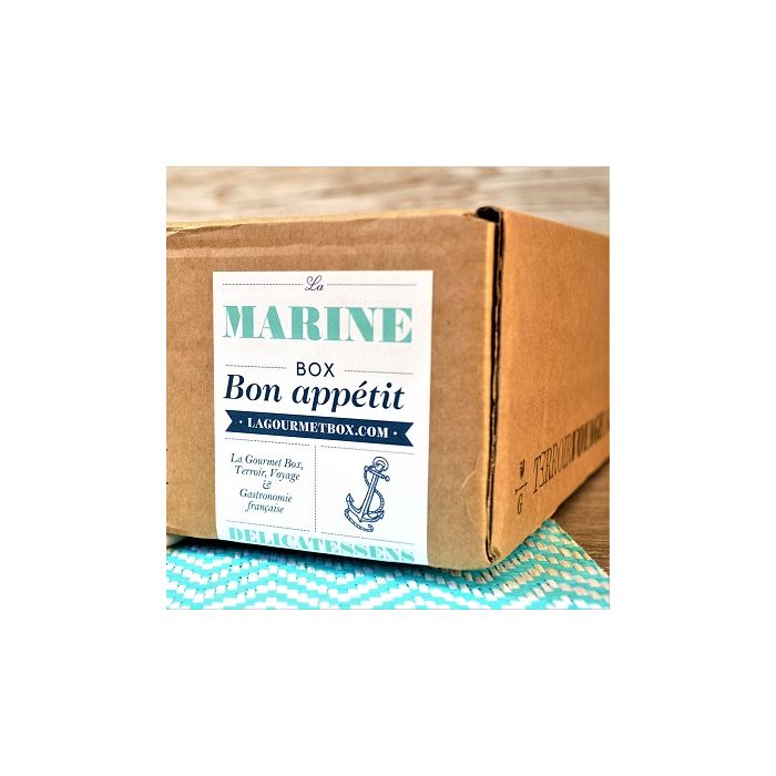 Un coffret gourmand marin à déguster au plus vite !