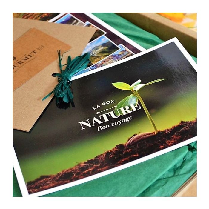 Vegetarian Gift Hamper with Red Wine: the Nature Box II 