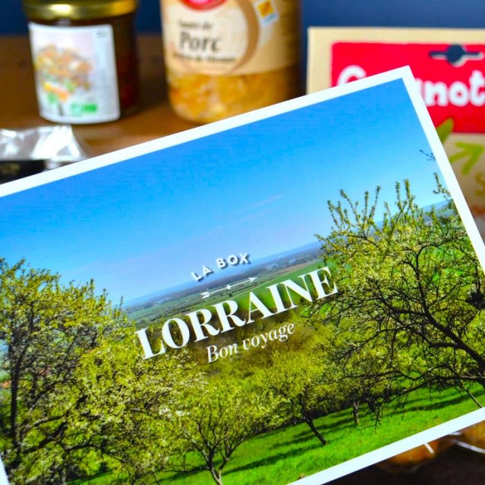 Scatola gourmet dalla Lorena, la Mosa