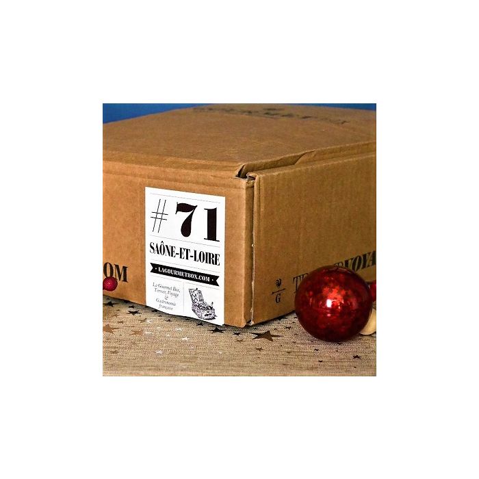 Box gourmande de Noël La Mâconnaise, gastronomie de Bourgogne