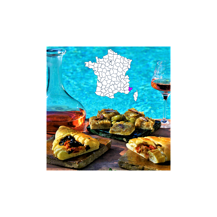 Panier gourmand de la Côte d'Azur, gastronomie des Alpes-Maritimes par La Gourmet Box