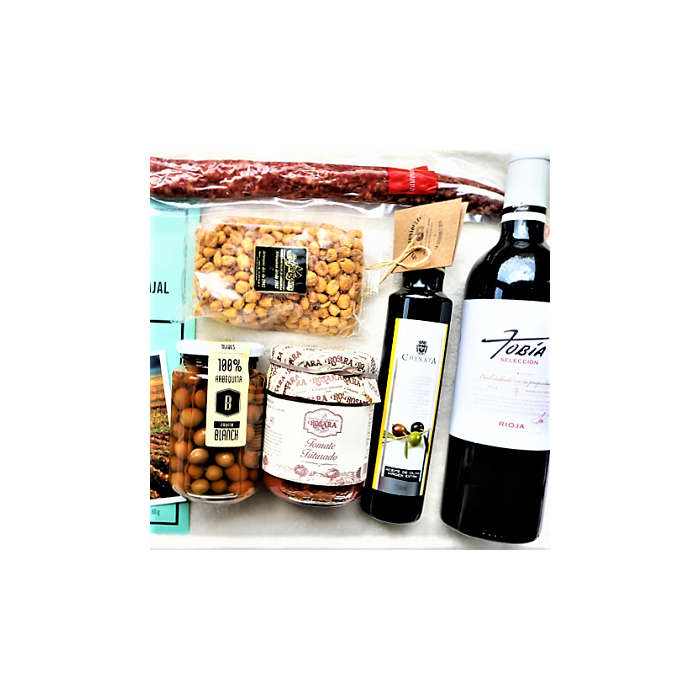 Cestino Gastronomico Spagnolo Iberico 