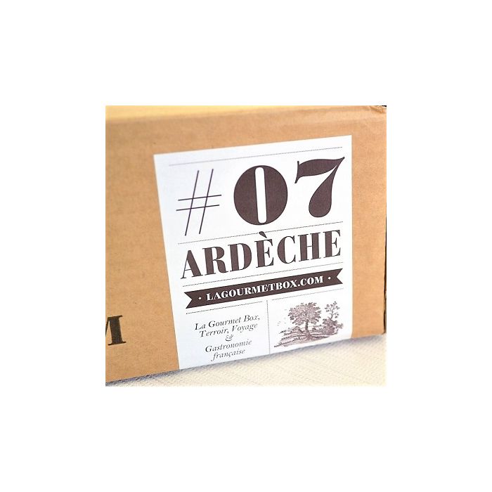 Coffret gourmand La Gourmet Box Ardèche