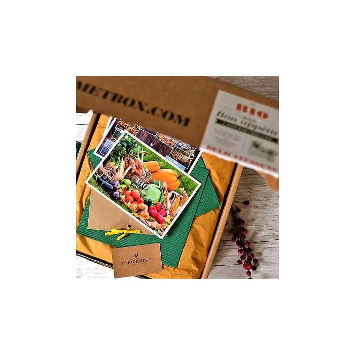 Bio-Gourmetpaket aus französischen Regionen (mit Weißwein)