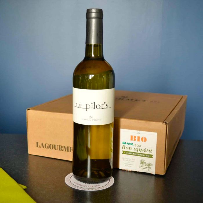 Bio-Gourmetpaket aus französischen Regionen (mit Weißwein)