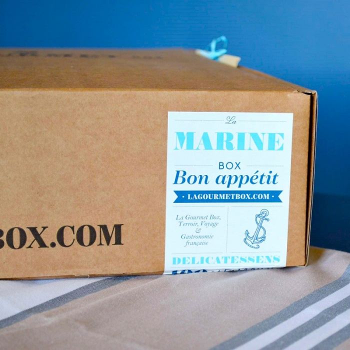 Un coffret gourmand marin à déguster au plus vite !