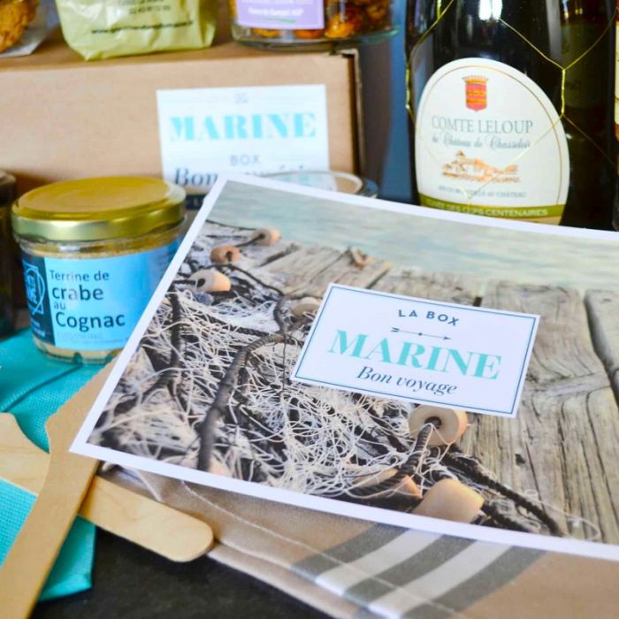 Un coffret gourmand marin à déguster au plus vite !