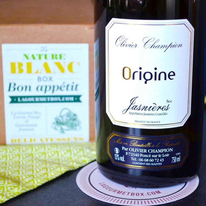 Panier Gourmand Végétarien (avec Vin Blanc)