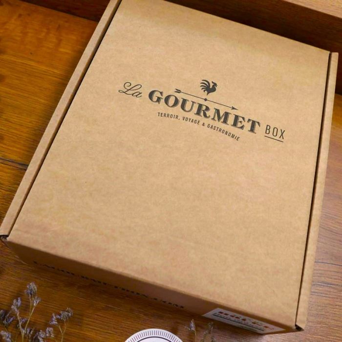 Vegetarian Gift Hamper with Red Wine: the Nature Box II 