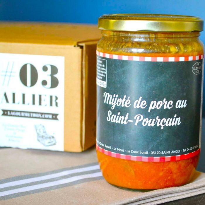 Cesta gourmet francesa del Macizo Central, Allier