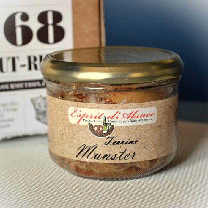 Feinschmecker-Weihnachtskorb der elsässischen gastronomie