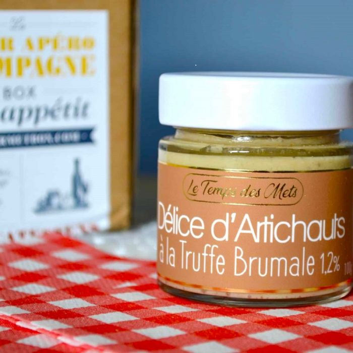 LA GOURMET BOX FRANZÖSISCHE HORSD'ŒUVRES DE LUXE mit Champagne