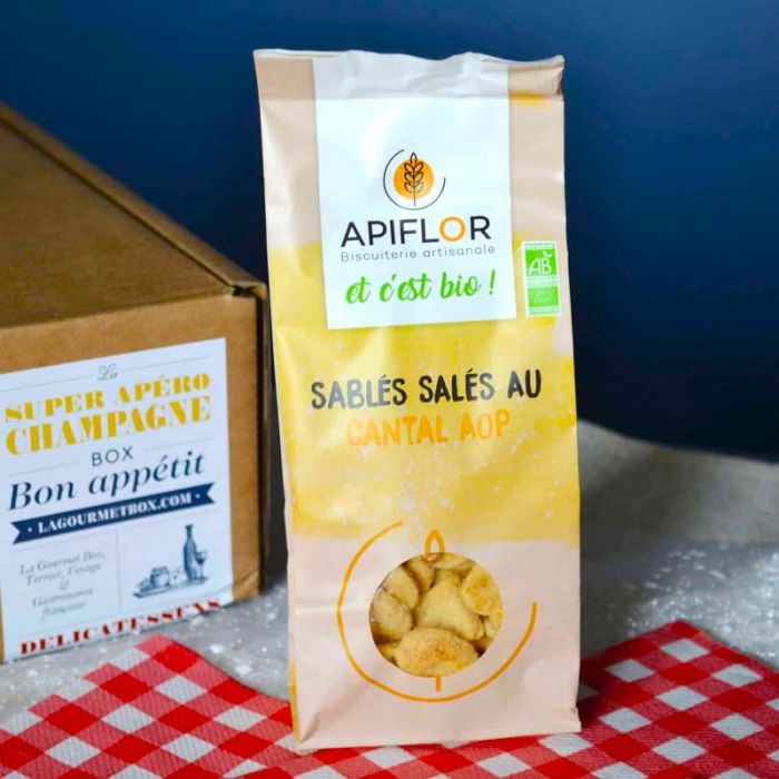 LA GOURMET BOX FRANZÖSISCHE HORSD'ŒUVRES DE LUXE mit Champagne