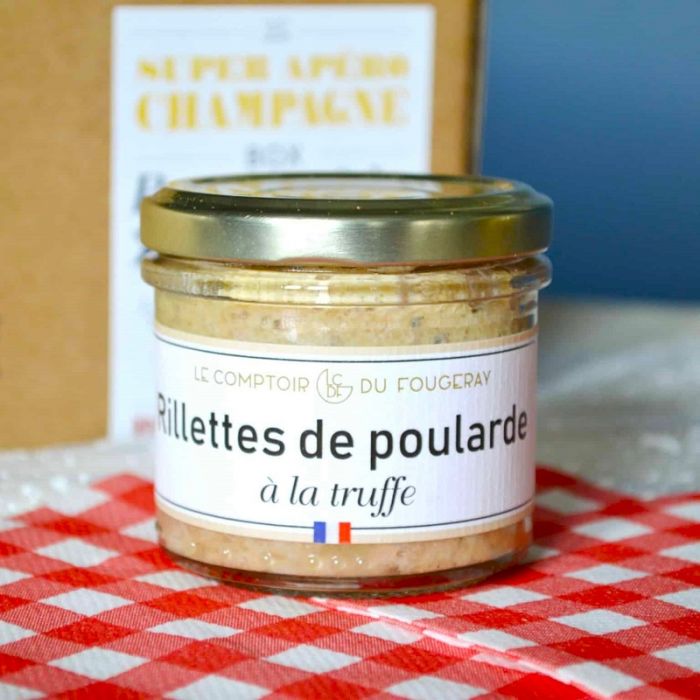 LA GOURMET BOX FRANZÖSISCHE HORSD'ŒUVRES DE LUXE mit Champagne