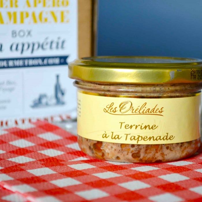 LA GOURMET BOX FRANZÖSISCHE HORSD'ŒUVRES DE LUXE mit Champagne