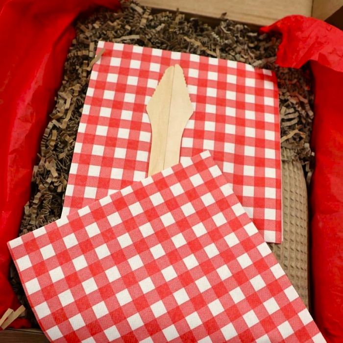 LA GOURMET BOX FRANZÖSISCHE HORSD'ŒUVRES DE LUXE mit Weißwein