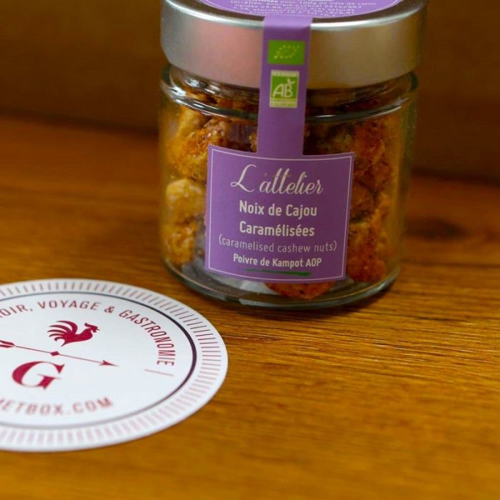 LA GOURMET BOX FRANZÖSISCHE HORSD'ŒUVRES DE LUXE mit Weißwein