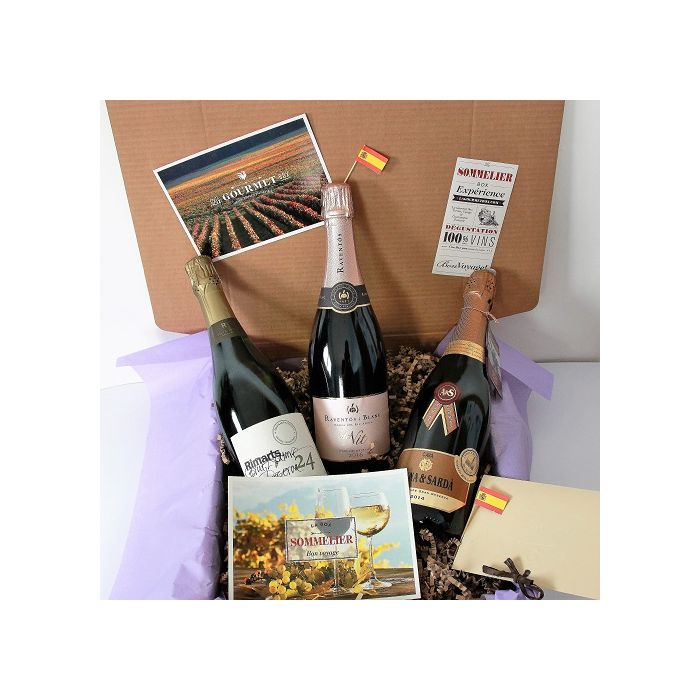coffret gourmand vins espagnols