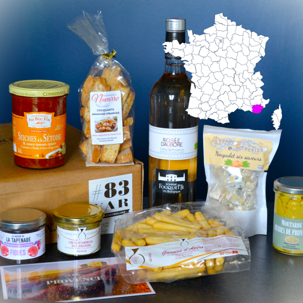 Cesta gourmet provenzal del Var